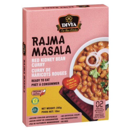 Divya - Red Kidney Bean Curry Rajma Masala Medium