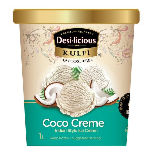 Desilicious - Kulfi Lactos Free Coco Creme