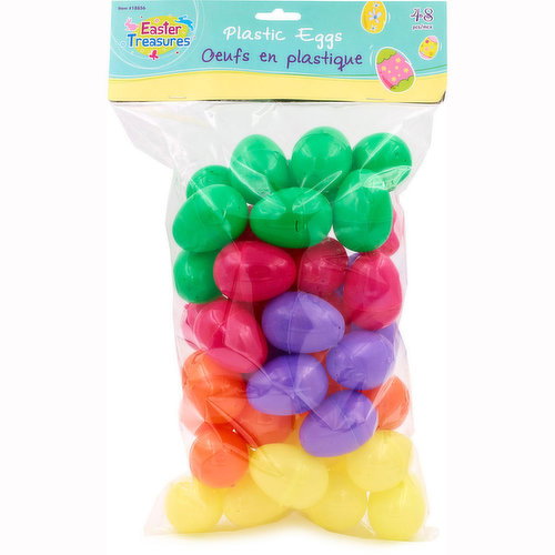 Easter Treasures - Neon Easter Eggs 48pk