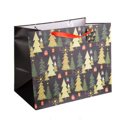 Paper Trendz - Christmas Gift Bag Extra Wide Horizontal Matte