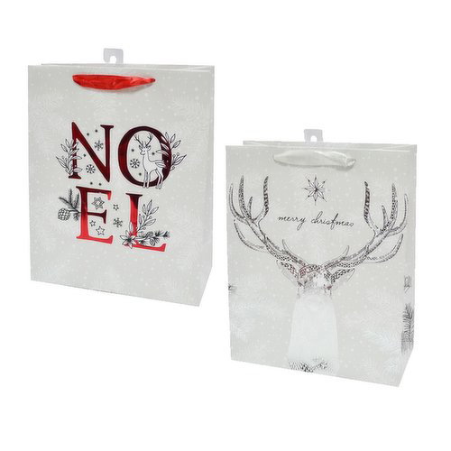 Paper Trendz - Christmas Hot Stamp Gift Bag, Small
