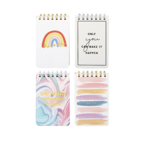 Print - & Foil Top Spiral Notebook