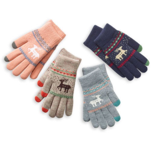 Magic Gloves - Ladies Touch Screen, Assorted