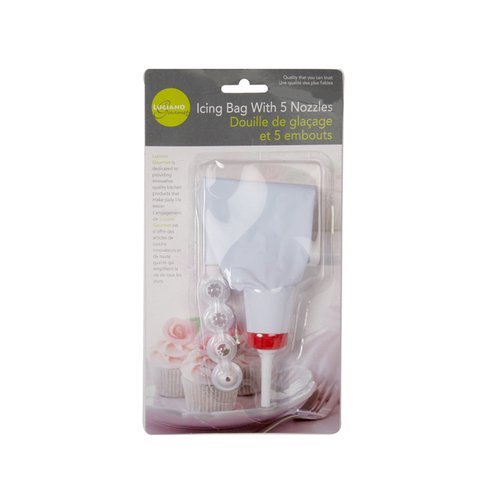 L Gourmet - Icing Bag with 5 Nozzles