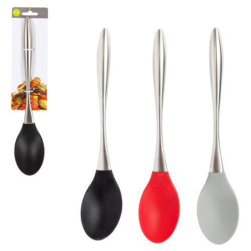 L Gourmet - SS Silicone Spoon