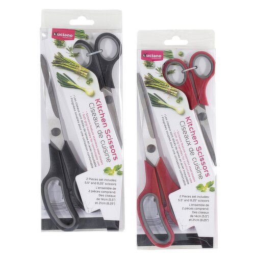 Luciano Gourmet - Kitchen Scissors 2 Piece