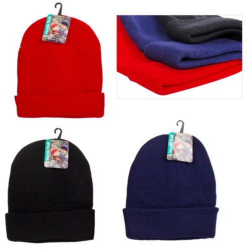 Nordic Trail - Adult Double Knitted Beanie Hat
