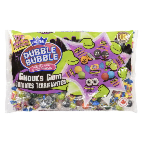 Dubble Bubble - Ghoul's Gum Candies Assorted
