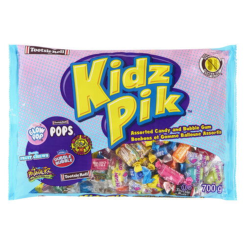 Tootsie - Kidz Pik -Assorted Candy & Bubble Gum