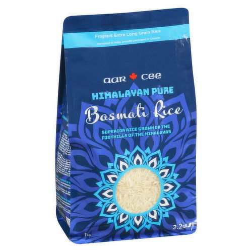 Aar Cee - Basmati Rice White