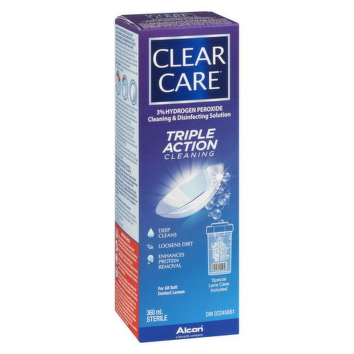 Clear Care - Triple Action Cleaning