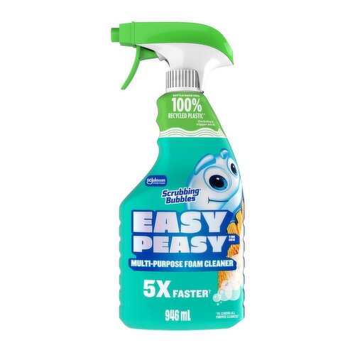 Scrubbing Bubbles - Easy Peasy Multi-Purpose Foam Cleaner, Trigger Spray