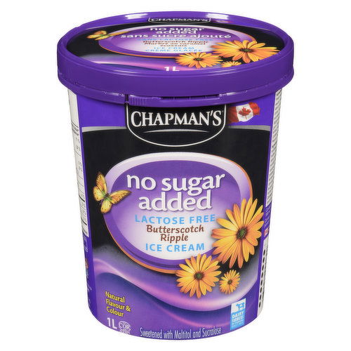 Chapman's - Ice Cream - Lactose Free Butterscotch Ripple