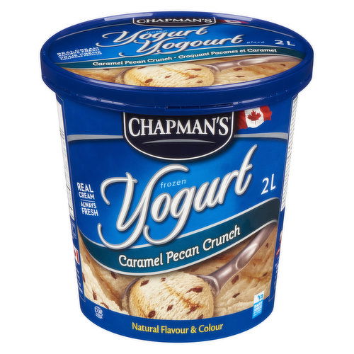 Chapman's - Frozen Yogurt Caramel Pecan Crunch