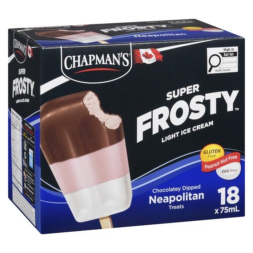 CHAPMANS - Super Frosty Neapolitan Ice Cream Bars