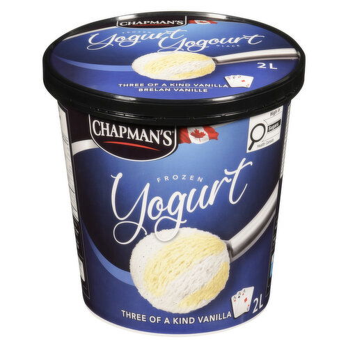 Chapman's - Frozen Yogurt 3 of a Kind Vanilla