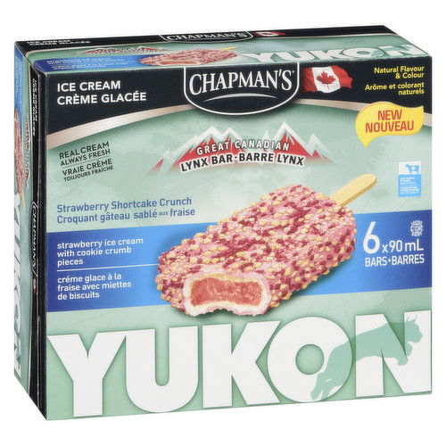 Chapman's - Chpmn Yukon Bar Strawberry Crunch