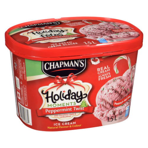 Chapman's - Chapmans Holiday Peppermint Twist