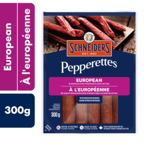 Schneiders - Pepperettes Sausage Sticks European