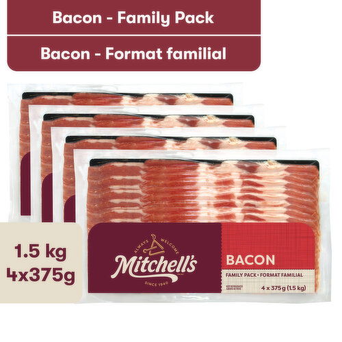 Mitchell's - Bacon, Family Pack