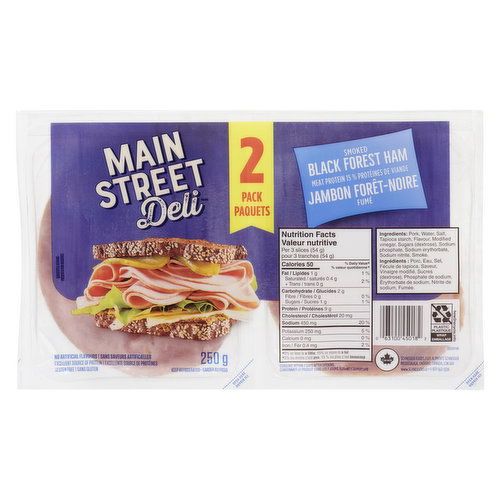 Main Street Deli - Smoked Black Forest Ham