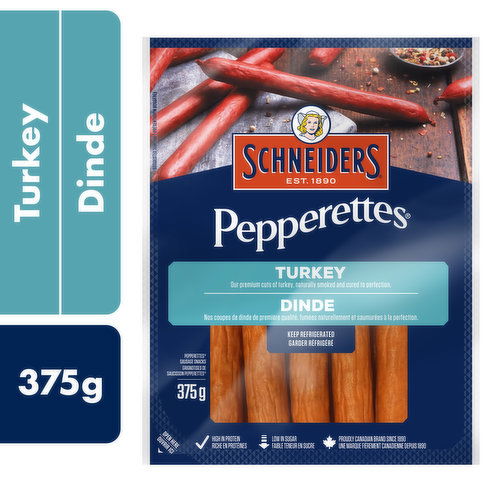 SCHNEIDERS - Pepperettes Sausage Sticks Turkey