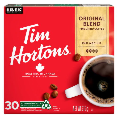 Tim Hortons - Original Blend Coffee K-Cups