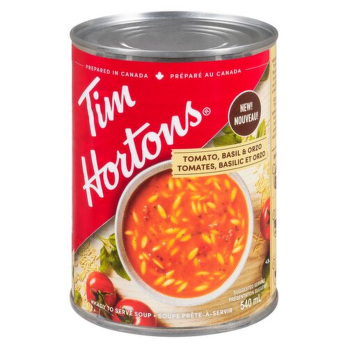 Tim Hortons - Tomato, Basil and Orzo Soup