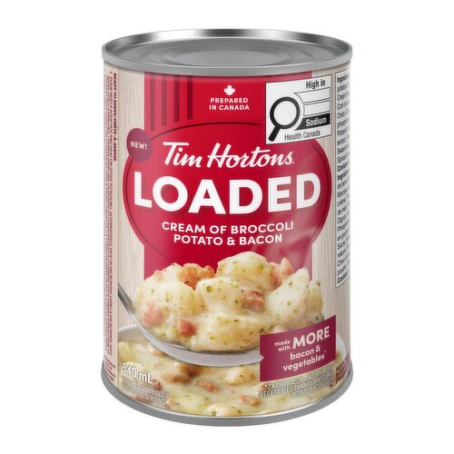 Tim Horton's - Loaded Cream of Broccoli Potato & Bacon Soup