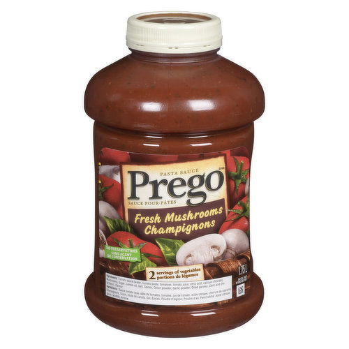 Prego - Pasta Sauce - Fresh Mushrooms