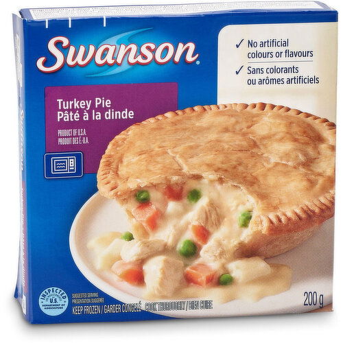 Swanson - Turkey Pie Frozen Meal