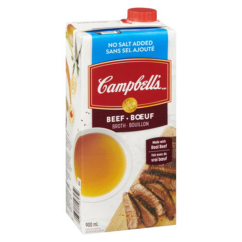 Campbell's - Beef Broth - No Salt Added