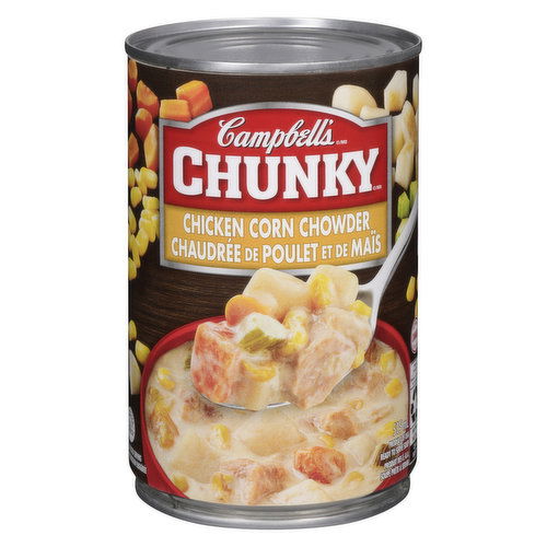 Campbell's - Chunky Chicken Corn Chowder Soup