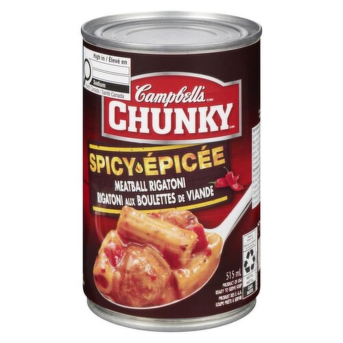 Campbell's - Chunky, Spicy Meatball Soup