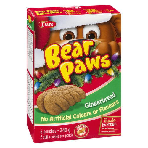 Dare - Bear Paws Gingerbread Cookies
