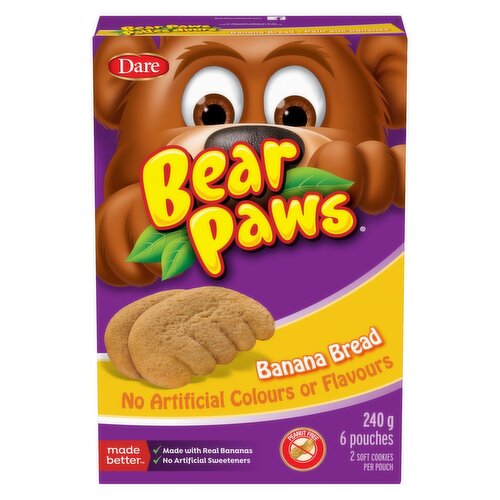 Dare - Bear Paws - Banana Bread
