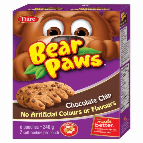 Dare - Bear Paws - Chocolate Chip