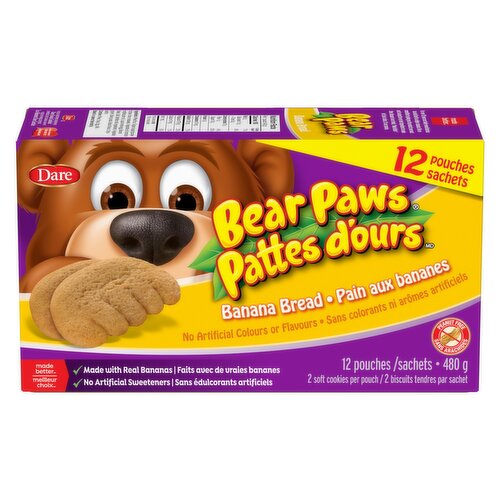 Dare - Bear Paws - Banana Bread