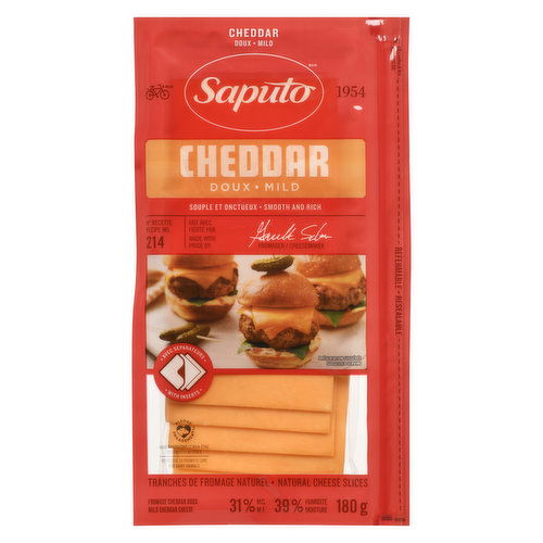 Saputo - Cheddar Cheese Slices