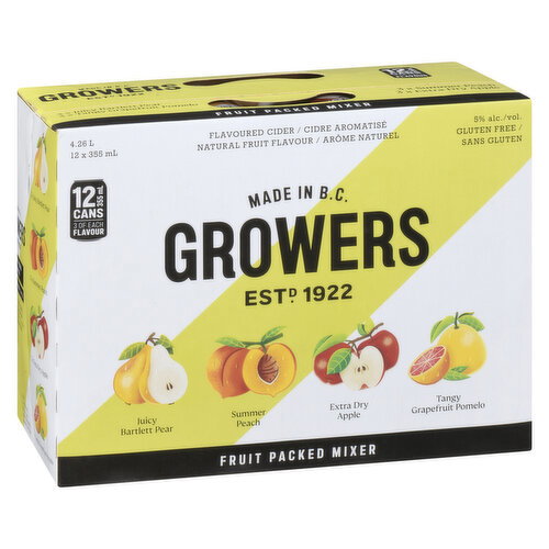 Growers - Cider Variety Pack, 355mL