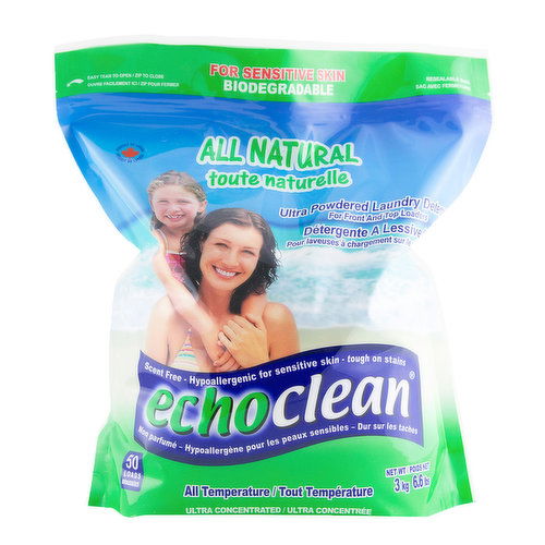 Echoclean - Powdered Laundry Detergent