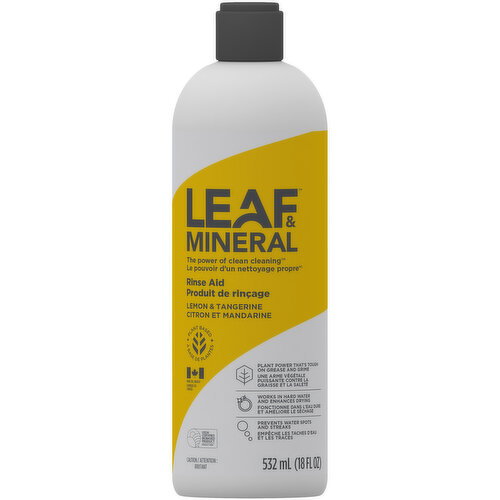 Leaf & Mineral - Rinse Aid, Lemon & Tangerine