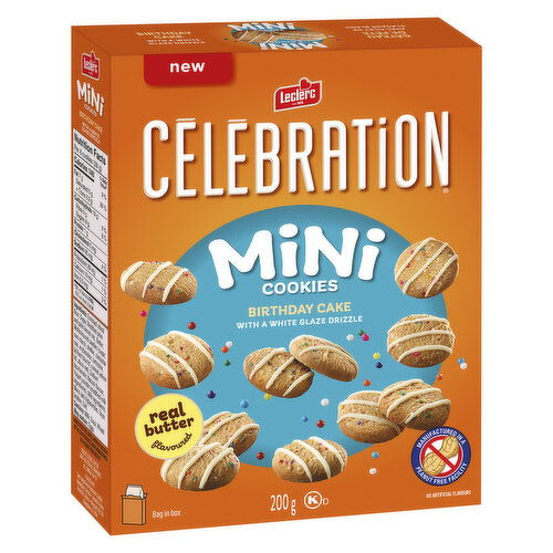 Leclerc - Celebration Birthday Cake Mini Cookie