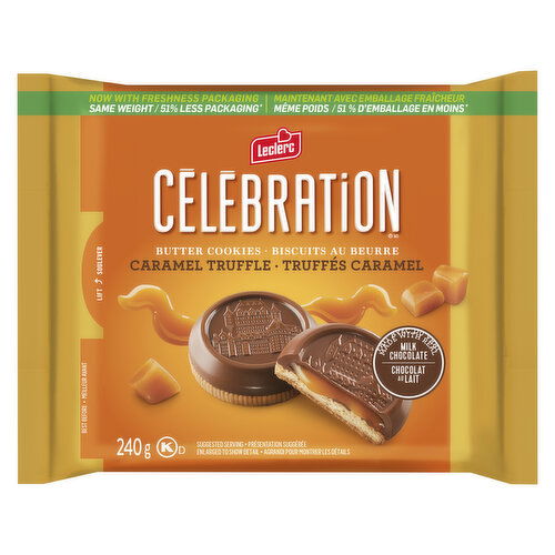 Leclerc - Celebration Caramel Milk Chocolate