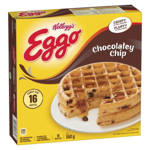 Kelloggs - Eggo Chocolatey Chip Waffles