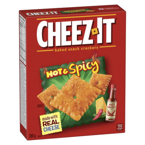 Cheez It - Hot & Spicy Crackers