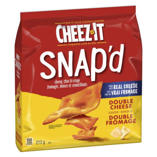 Cheez It - Snap'd Crackers, Double Cheese