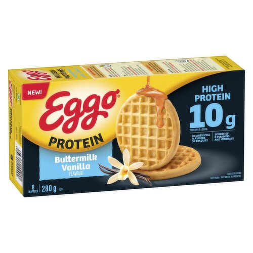 Kellogg s Eggo Protein Buttermilk Vanilla Waffles Quality Foods Kellogg s Eggo Protein Buttermilk Vanilla Waffles Quality Foods