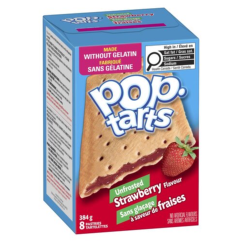 Pop Tarts - Unfrosted Strawberry Flavour
