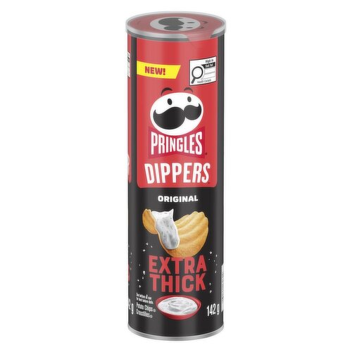 Pringles - Potato Chips, Original Dippers, Extra Thick